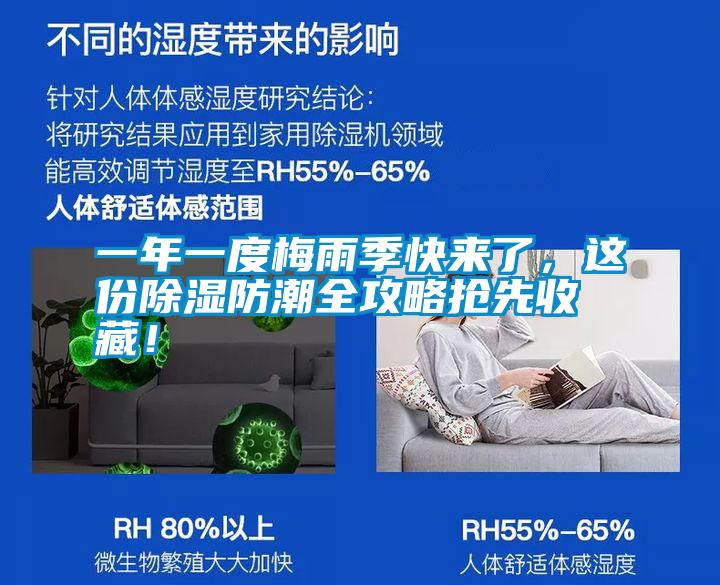 一年一度梅雨季快來了,這份除濕防潮全攻略搶先收藏!