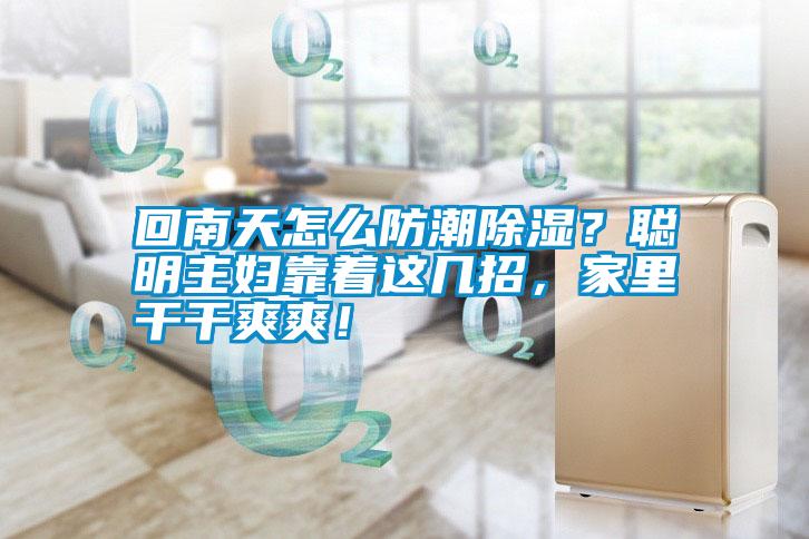 回南天怎么防潮除濕？聰明主婦靠著這幾招，家里干干爽爽！