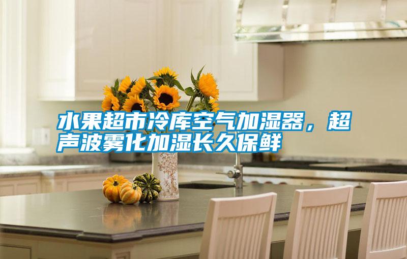 水果超市冷庫空氣加濕器，超聲波霧化加濕長久保鮮