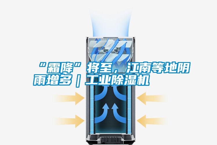 “霜降”將至,江南等地陰雨增多|工業(yè)除濕機