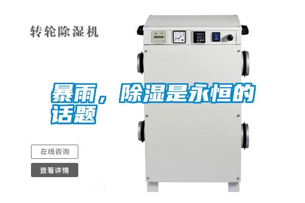 暴雨,除濕是永恒的話題