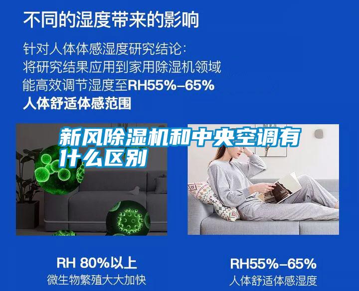 新風除濕機和中央空調有什么區別