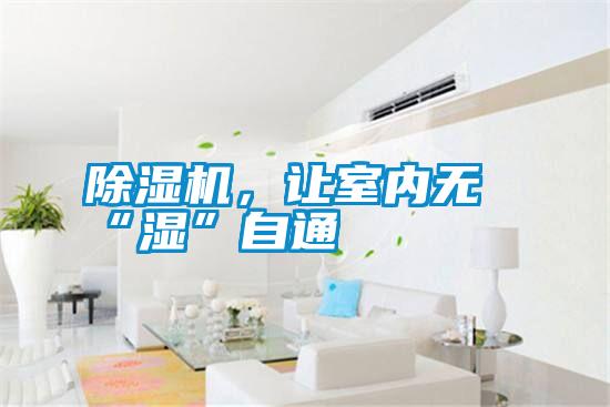 除濕機，讓室內無“濕”自通
