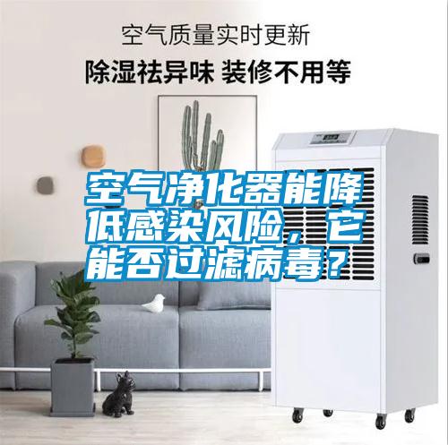 空氣凈化器能降低感染風險,它能否過濾病毒?