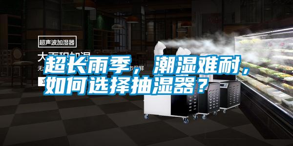 超長(zhǎng)雨季,潮濕難耐,如何選擇抽濕器?