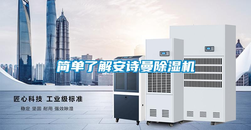 簡單了解安詩曼除濕機