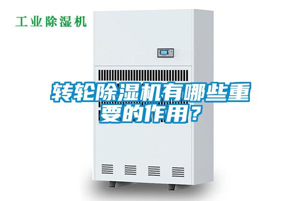 轉(zhuǎn)輪除濕機(jī)有哪些重要的作用?