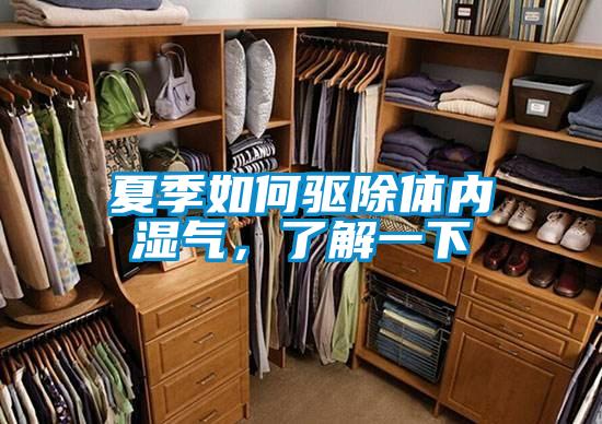 夏季如何驅除體內濕氣，了解一下