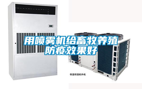 用噴霧機(jī)給畜牧養(yǎng)殖防疫效果好