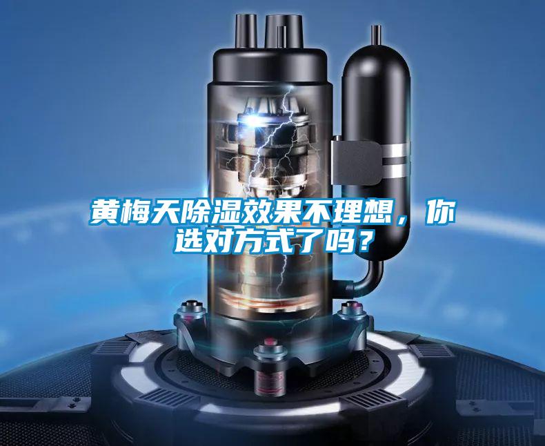 黃梅天除濕效果不理想,你選對方式了嗎?