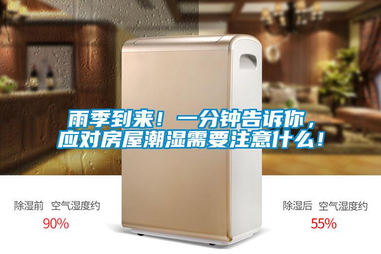 雨季到來！一分鐘告訴你，應對房屋潮濕需要注意什么！