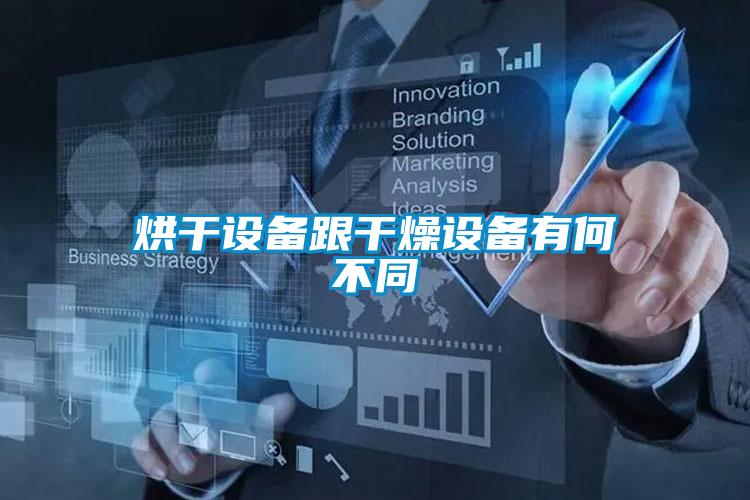 烘干設備跟干燥設備有何不同