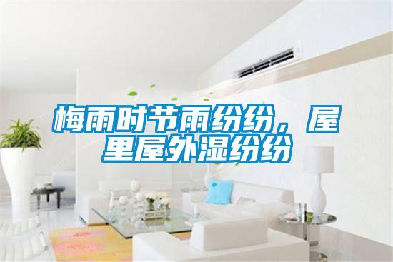 梅雨時節雨紛紛,屋里屋外濕紛紛