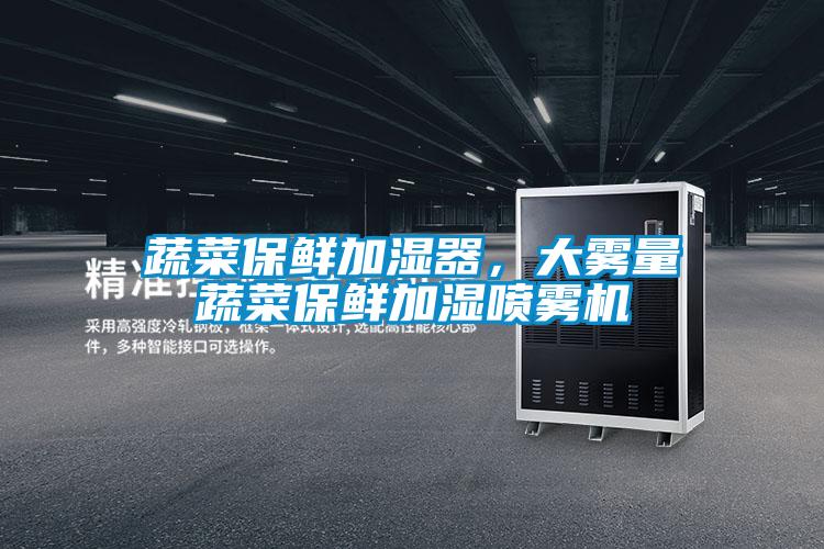 蔬菜保鮮加濕器,大霧量蔬菜保鮮加濕噴霧機