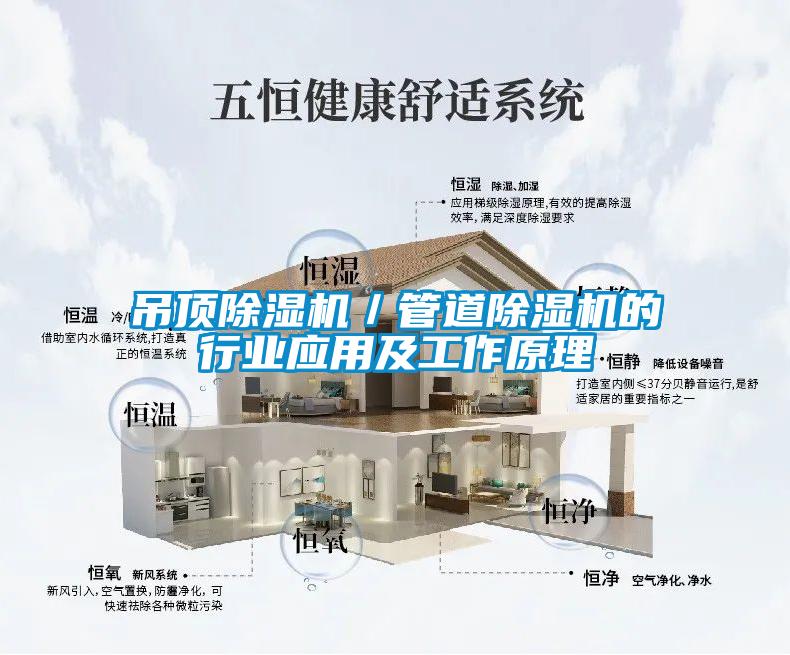 吊頂除濕機／管道除濕機的行業應用及工作原理
