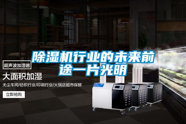 除濕機行業的未來前途一片光明