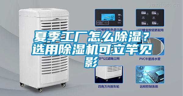 夏季工廠怎么除濕?選用除濕機(jī)可立竿見影