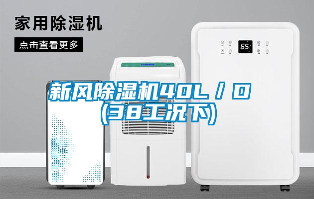 新風除濕機40L／D (38工況下)