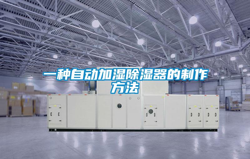 一種自動(dòng)加濕除濕器的制作方法