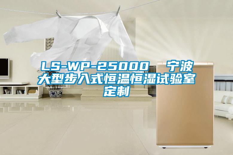 LS-WP-25000  寧波大型步入式恒溫恒濕試驗室定制