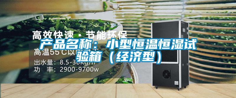 產品名稱：小型恒溫恒濕試驗箱（經濟型）