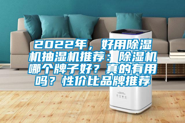 2022年，好用除濕機抽濕機推薦：除濕機哪個牌子好？真的有用嗎？性價比品牌推薦