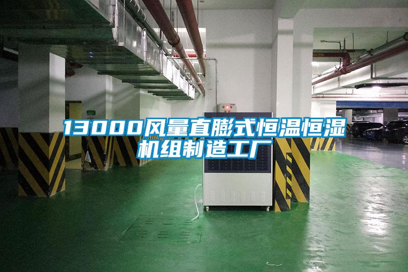 13000風量直膨式恒溫恒濕機組制造工廠