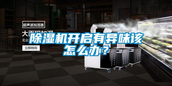 除濕機開啟有異味該怎么辦？
