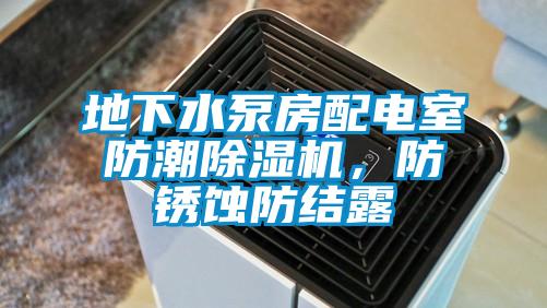 地下水泵房配電室防潮除濕機,防銹蝕防結露