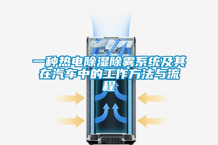 一種熱電除濕除霧系統及其在汽車中的工作方法與流程