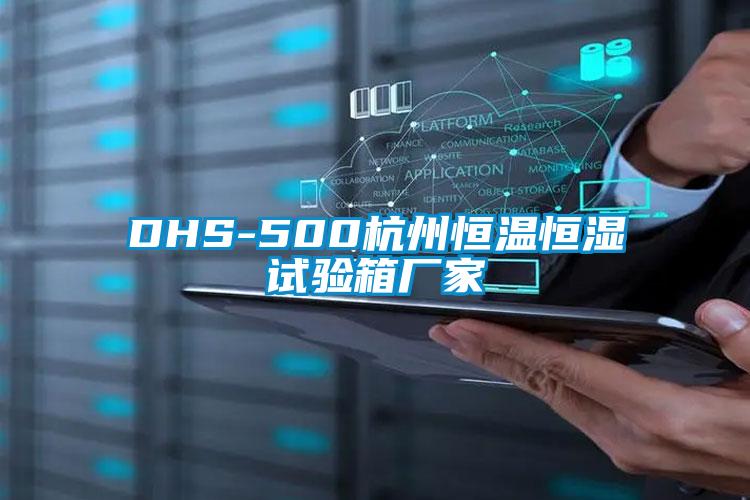 DHS-500杭州恒溫恒濕試驗箱廠家