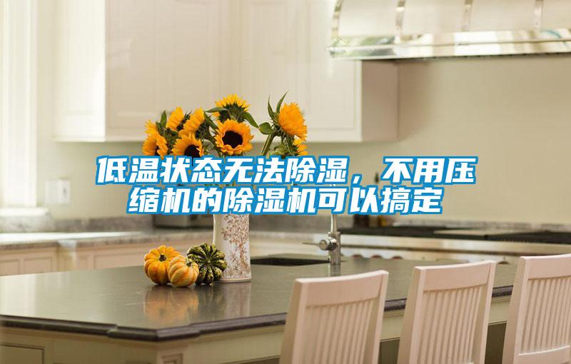 低溫狀態(tài)無法除濕，不用壓縮機的除濕機可以搞定