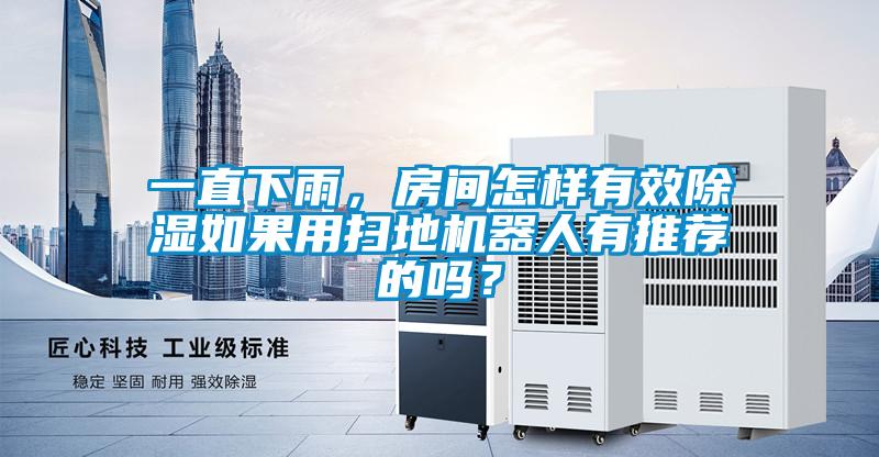 一直下雨，房間怎樣有效除濕如果用掃地機器人有推薦的嗎？