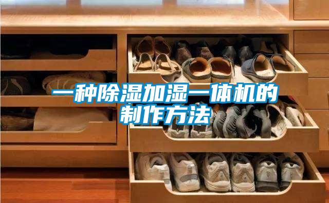 一種除濕加濕一體機的制作方法