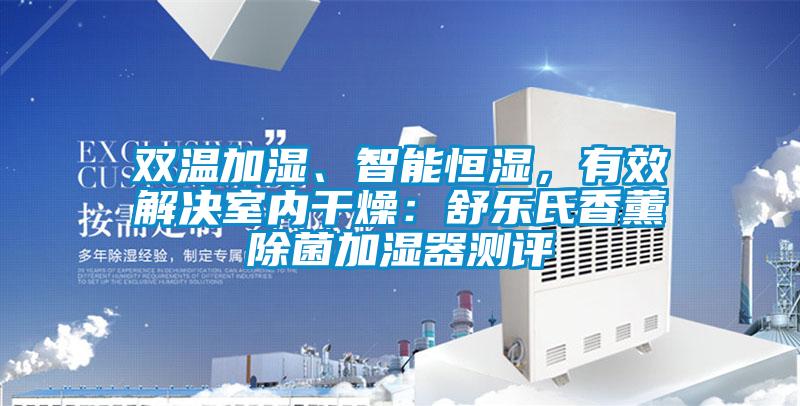 雙溫加濕、智能恒濕，有效解決室內干燥：舒樂氏香薰除菌加濕器測評