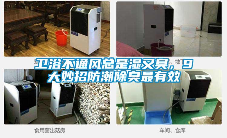 衛浴不通風總是濕又臭,9大妙招防潮除臭最有效