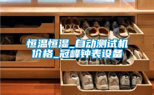 恒溫恒濕_自動測試機價格_冠峰鐘表設備