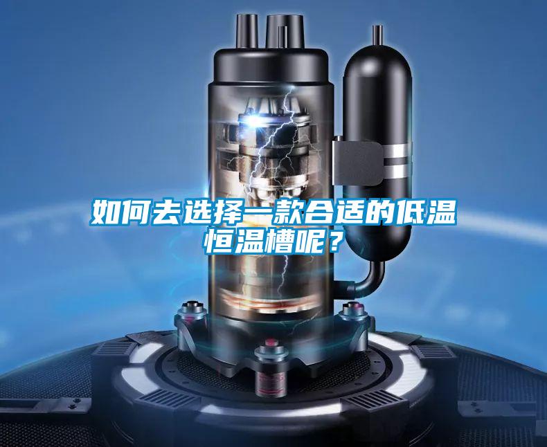 如何去選擇一款合適的低溫恒溫槽呢?
