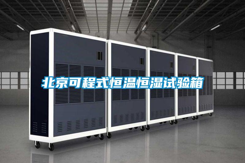 北京可程式恒溫恒濕試驗箱