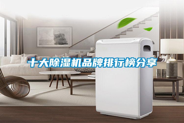 十大除濕機品牌排行榜分享