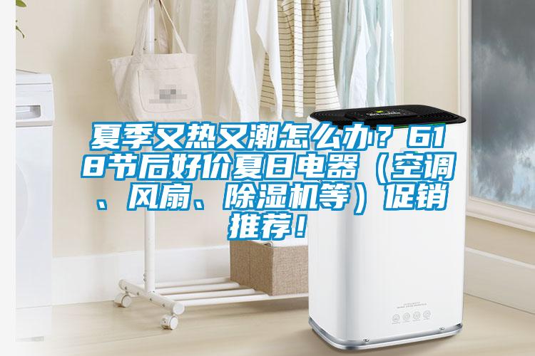 夏季又熱又潮怎么辦?618節(jié)后好價(jià)夏日電器(空調(diào)、風(fēng)扇、除濕機(jī)等)促銷推薦!