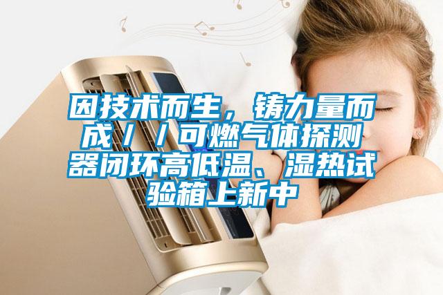 因技術而生,鑄力量而成//可燃氣體探測器閉環高低溫、濕熱試驗箱上新中