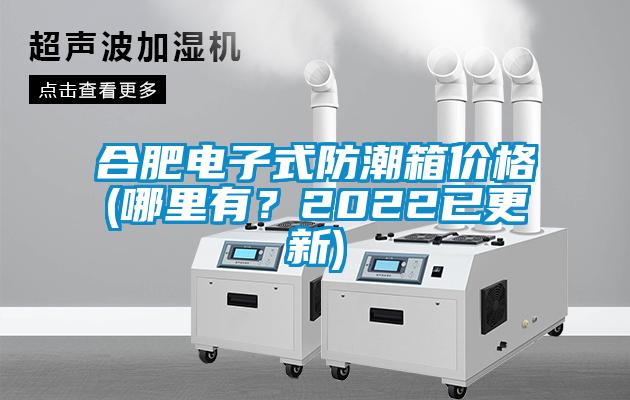 合肥電子式防潮箱價格(哪里有？2022已更新)