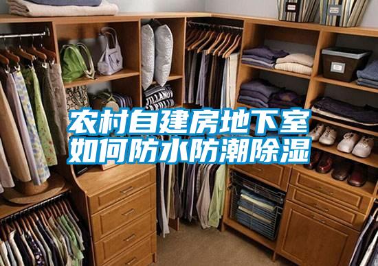 農村自建房地下室如何防水防潮除濕