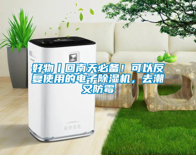 好物丨回南天必備!可以反復使用的電子除濕機,去潮又防霉