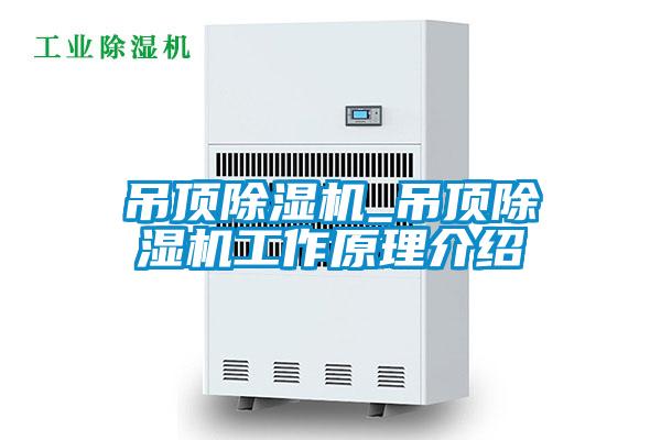 吊頂除濕機_吊頂除濕機工作原理介紹
