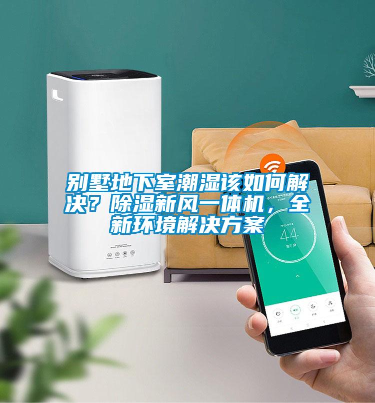 別墅地下室潮濕該如何解決?除濕新風一體機,全新環境解決方案