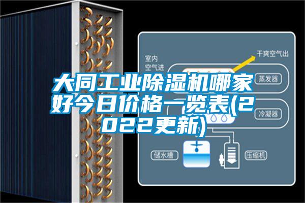 大同工業除濕機哪家好今日價格一覽表(2022更新)