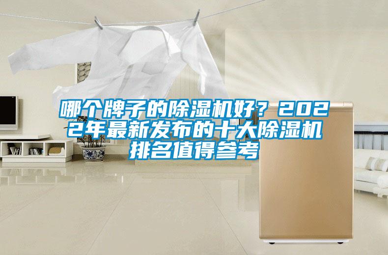 哪個牌子的除濕機好?2022年最新發布的十大除濕機排名值得參考