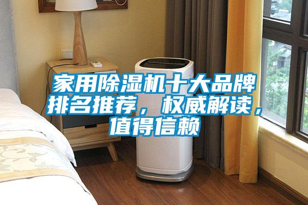 家用除濕機十大品牌排名推薦,權威解讀,值得信賴